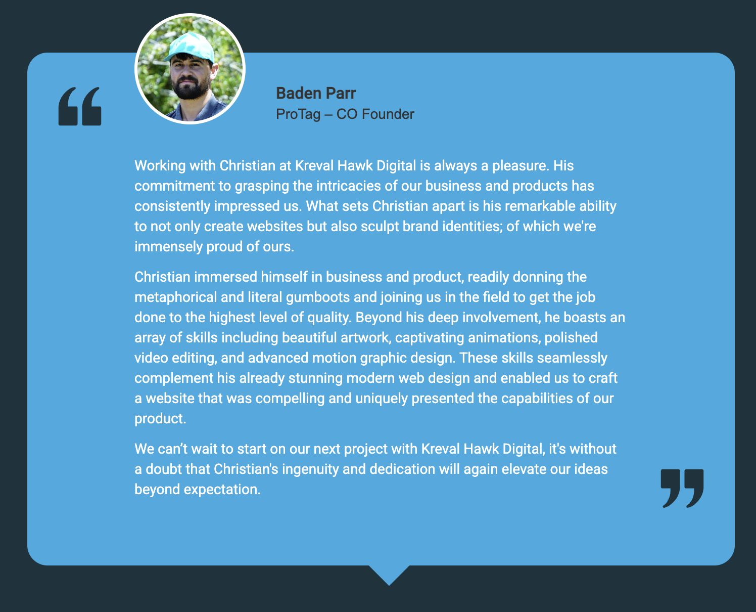 Baden Christian Testimony