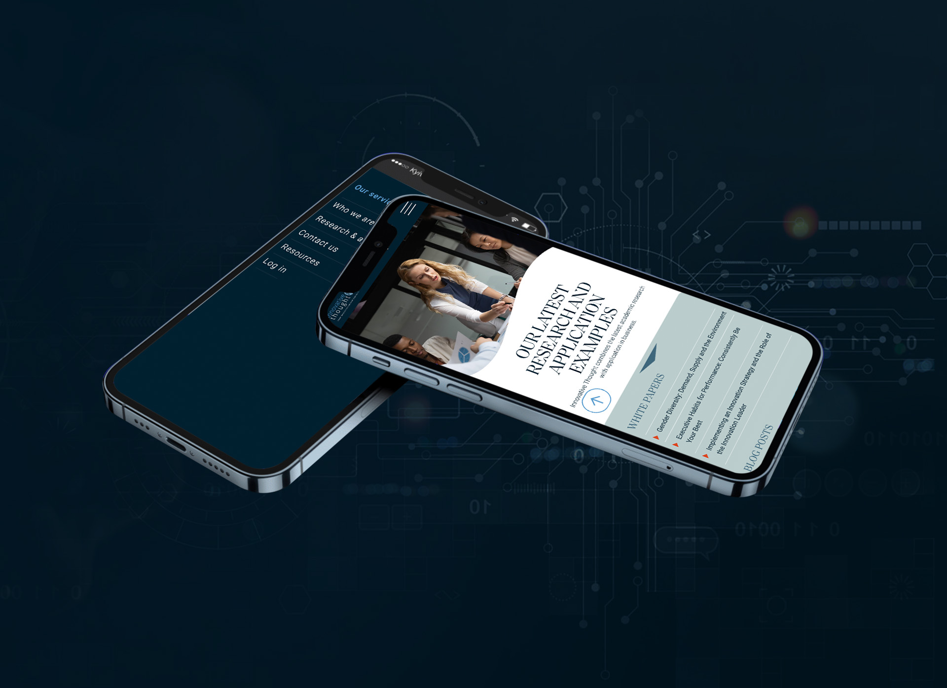 Innovative Thought mobile display